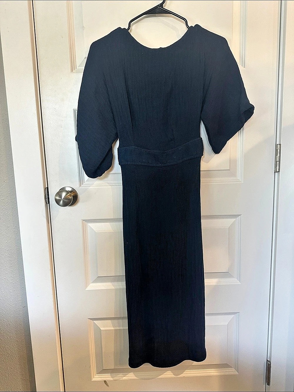 Women's Dark Blue Midi Dress Size 6 Like New